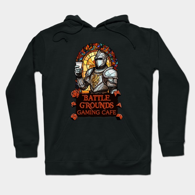 Coffee Knight Hoodie by Sci-Fantasy Tees